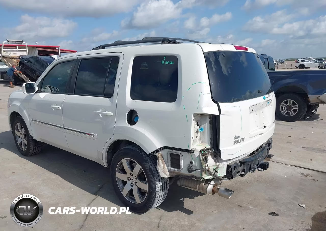 2014 Honda Pilot Touring VIN:5FNYF3H98EB008698 - 3