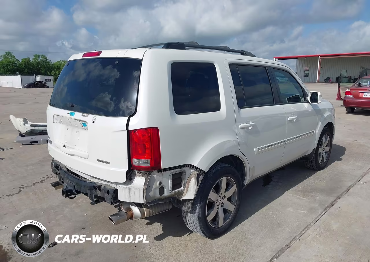 2014 Honda Pilot Touring VIN:5FNYF3H98EB008698 - 4