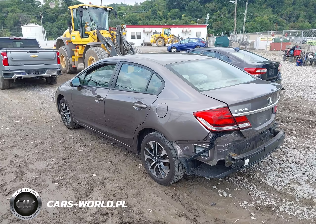 2015 Honda Civic Ex VIN:19XFB2F89FE280966 - 3