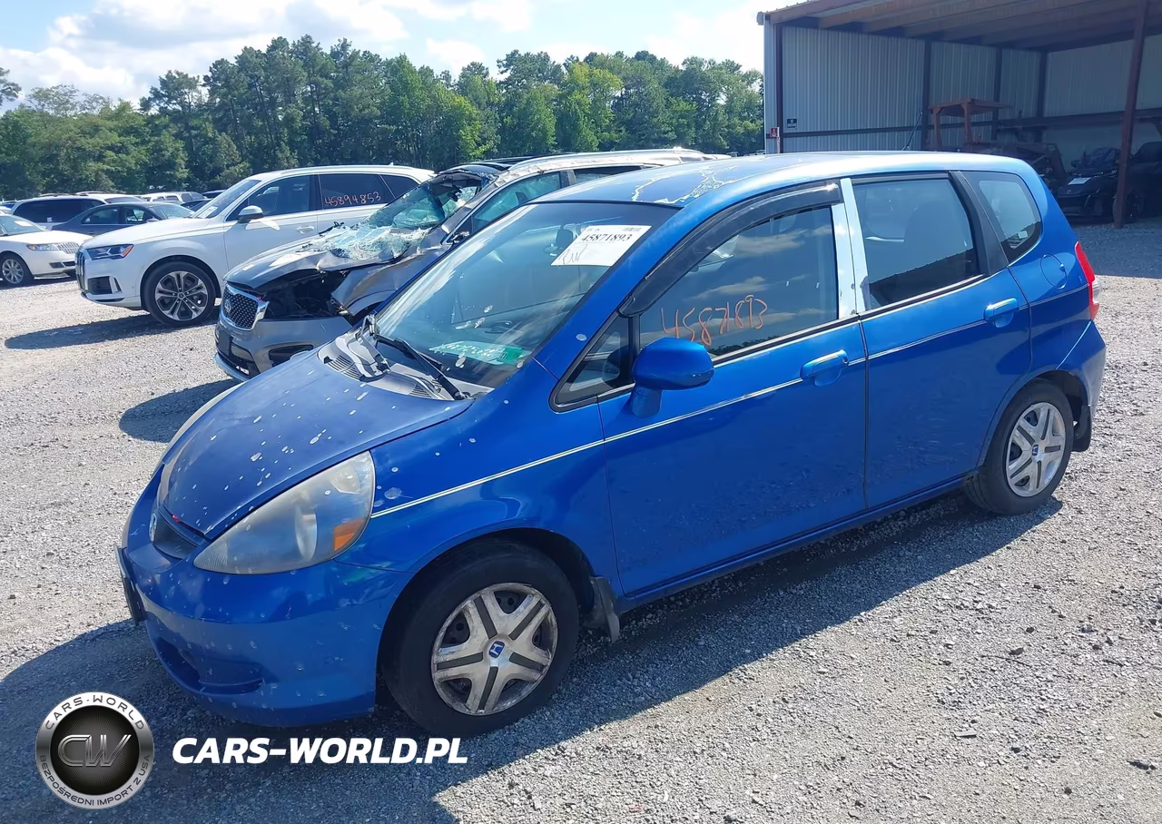 2007 Honda Fit VIN:JHMGD38407S017423 - 2