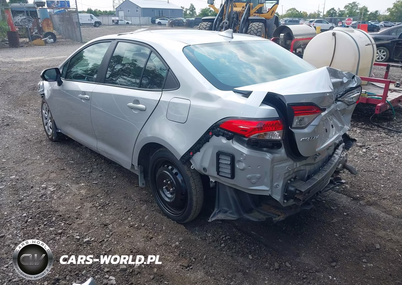 2022 Toyota Corolla Le VIN:5YFEPMAE6NP319421 - 3