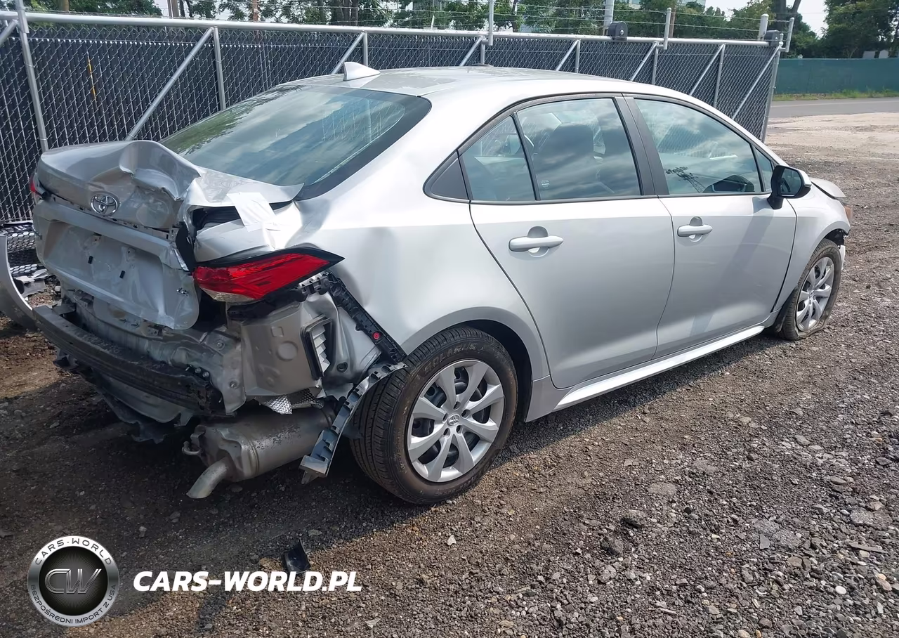 2022 Toyota Corolla Le VIN:5YFEPMAE6NP319421 - 4