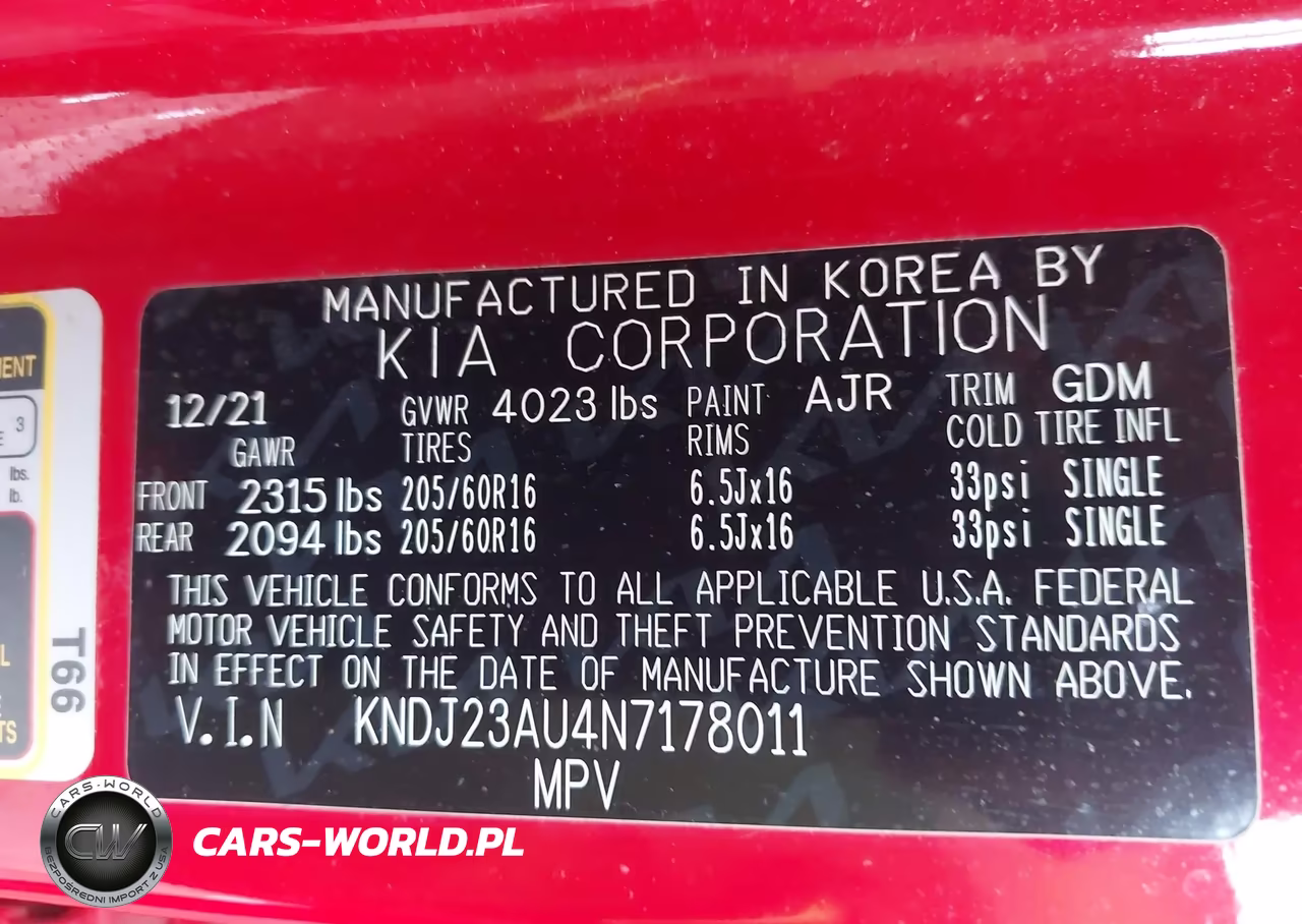 2022 Kia Soul Lx VIN:KNDJ23AU4N7178011 - 9