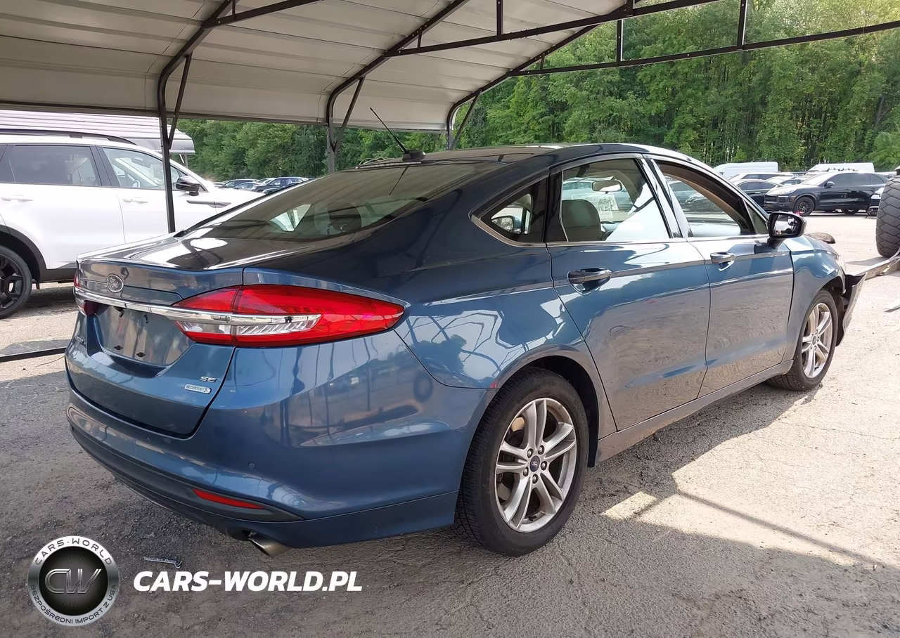 2018 Ford Fusion Se VIN:3FA6P0HD8JR282912 - 4