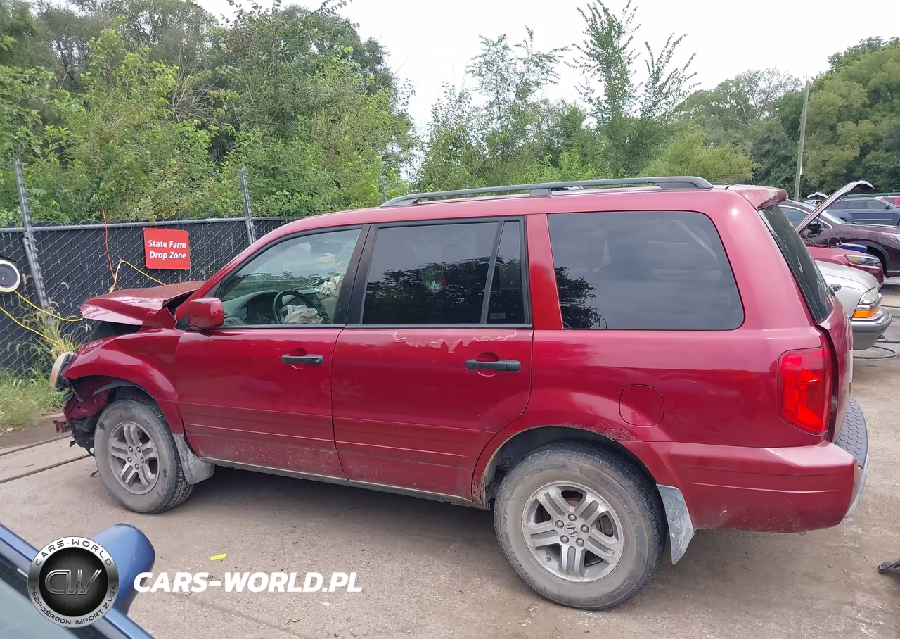 2005 Honda Pilot Ex-L VIN:2HKYF18515H557081 - 15