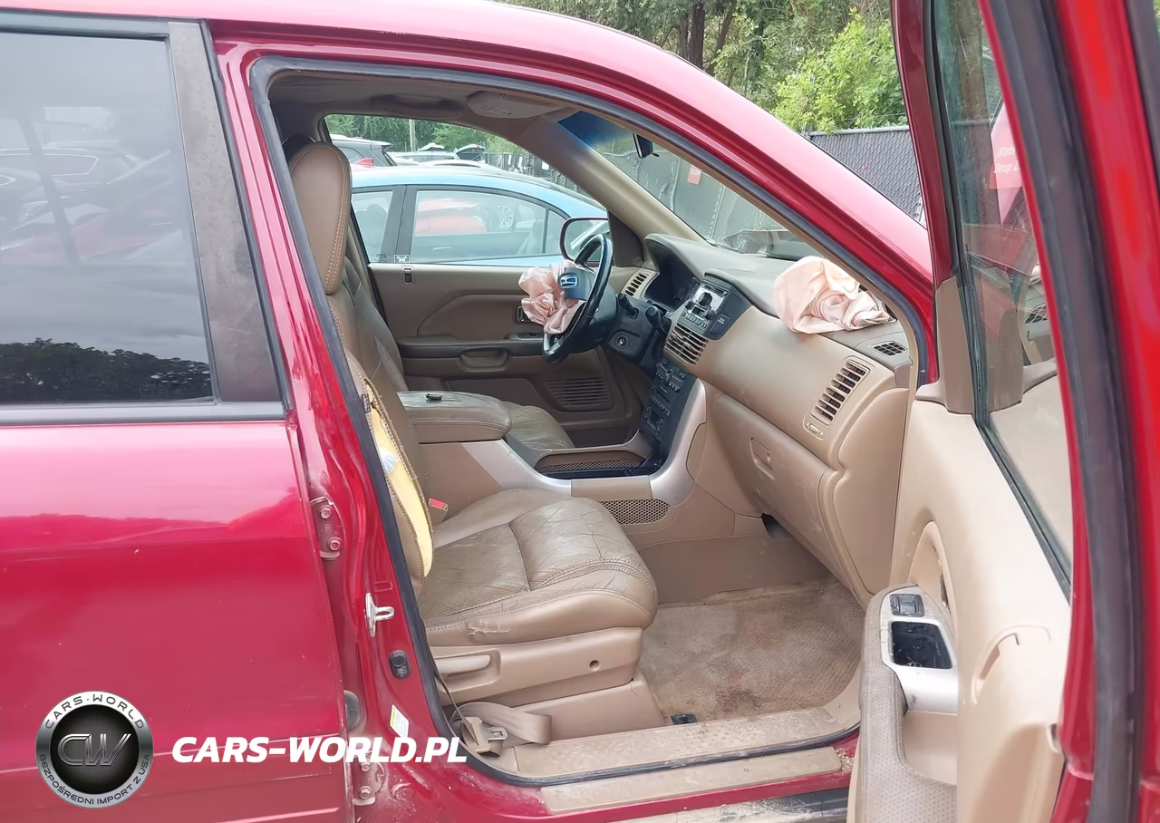2005 Honda Pilot Ex-L VIN:2HKYF18515H557081 - 5