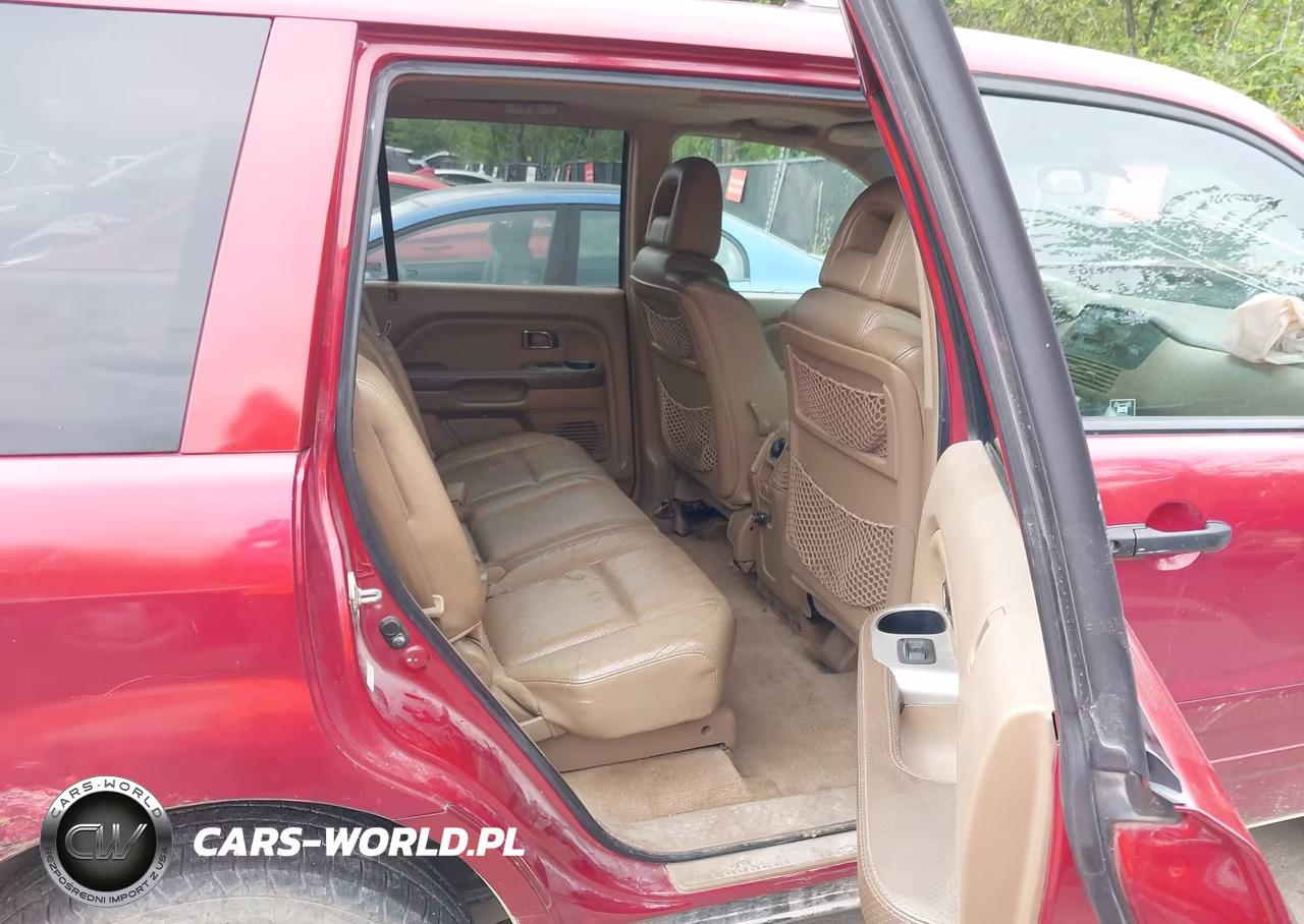2005 Honda Pilot Ex-L VIN:2HKYF18515H557081 - 8