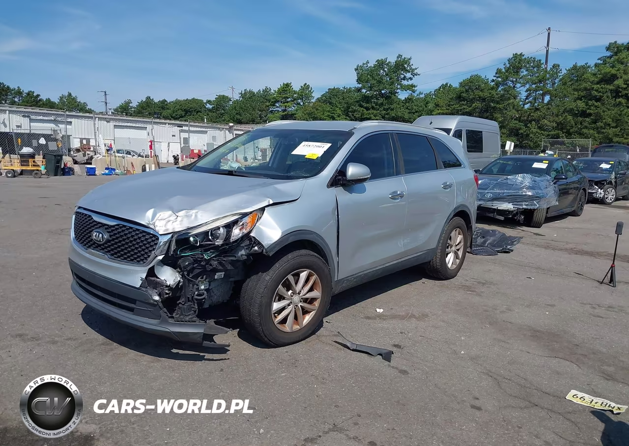 2016 Kia Sorento 2.4L Lx VIN:5XYPG4A31GG117553 - 2