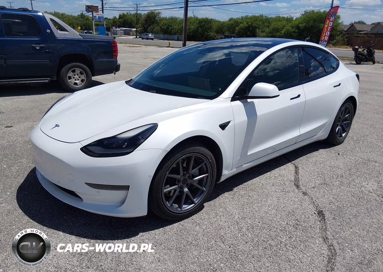 2021 Tesla Model 3 Standard Range Plus Rear-Wheel Drive VIN:5YJ3E1EA3MF962631 - 2
