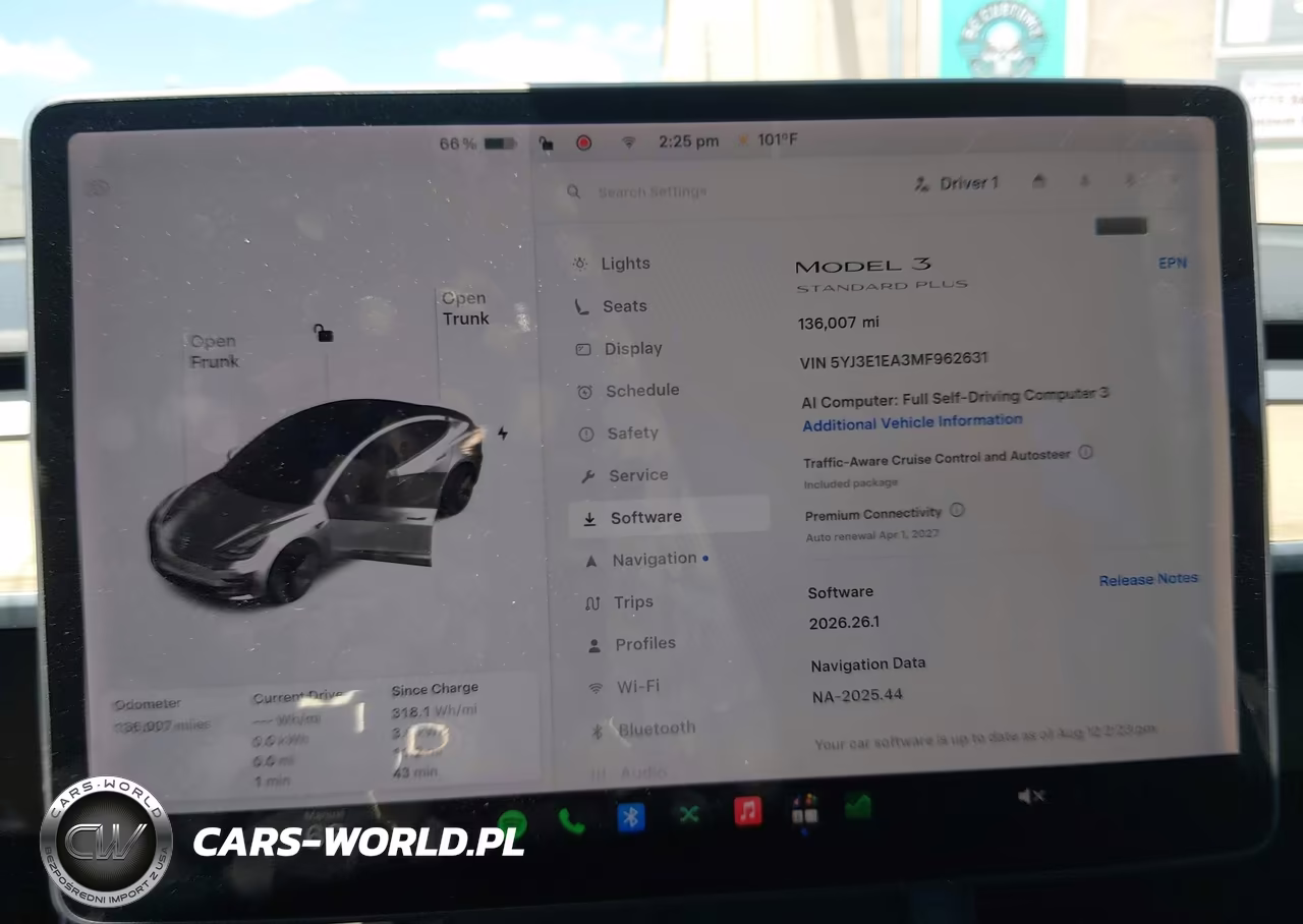 2021 Tesla Model 3 Standard Range Plus Rear-Wheel Drive VIN:5YJ3E1EA3MF962631 - 7