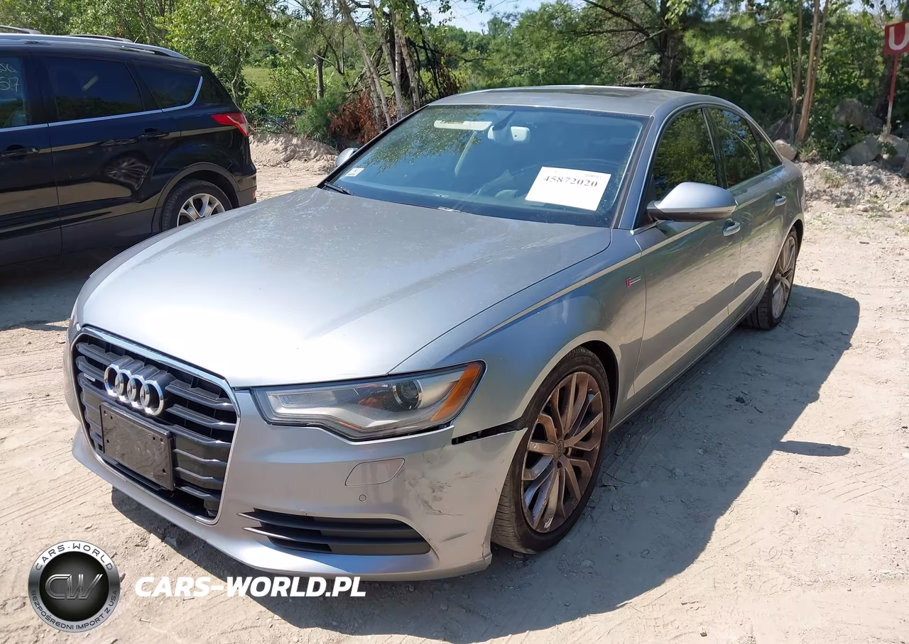 2012 Audi A6 3.0T Premium Plus VIN:WAUGGAFCXCN039054 - 2