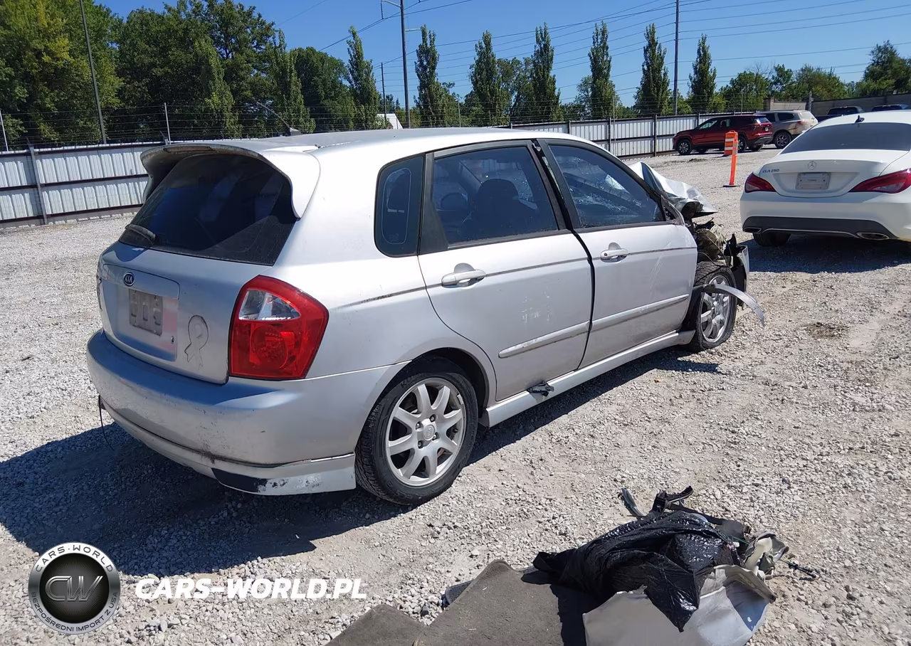2006 Kia Spectra5 VIN:KNAFE161X65342243 - 4