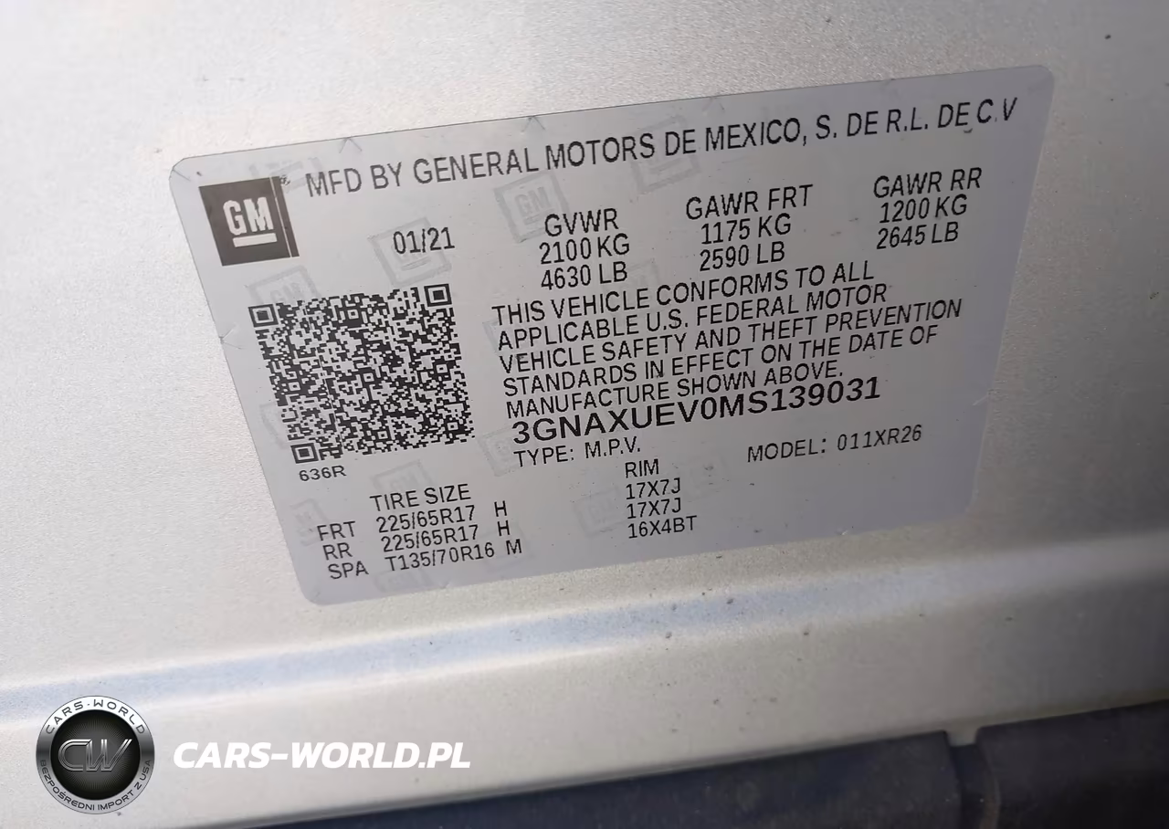 2021 Chevrolet Equinox Awd Lt VIN:3GNAXUEV0MS139031 - 9