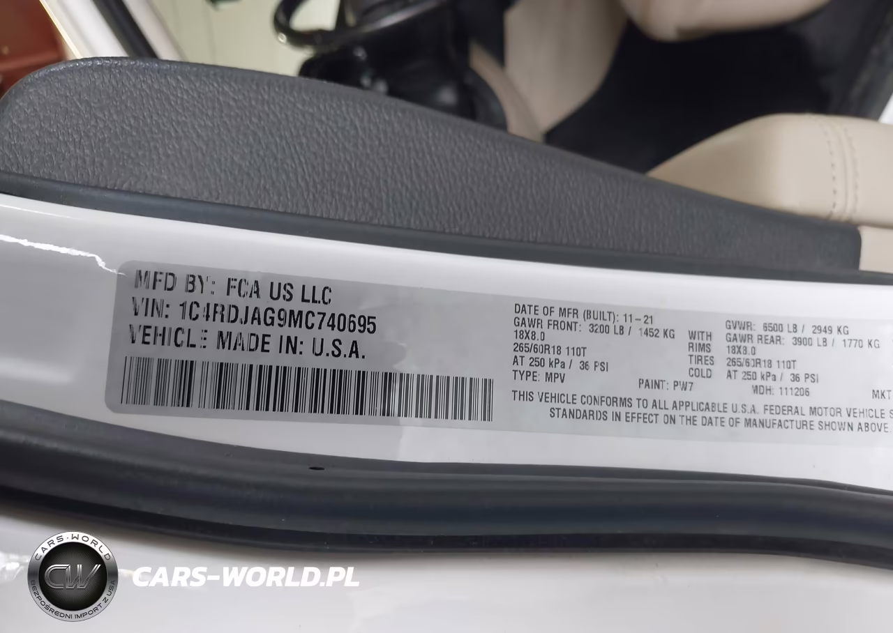 2021 Dodge Durango Sxt Plus Awd VIN:1C4RDJAG9MC740695 - 9