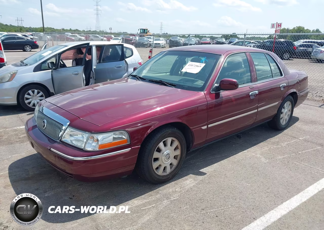 2004 Mercury Grand Marquis Ls VIN:2MEFM75W54X618229 - 2