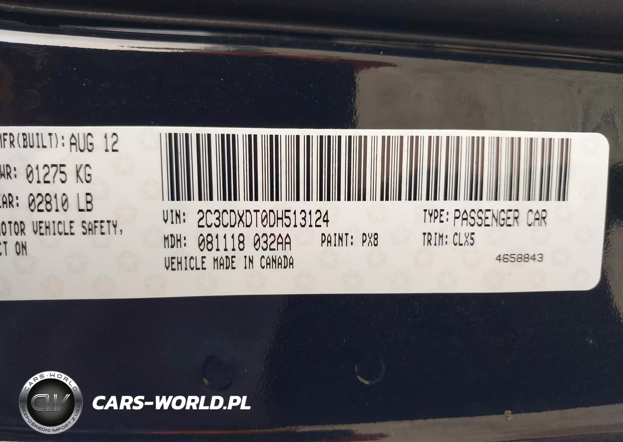 2013 Dodge Charger R-T Max VIN:2C3CDXDT0DH513124 - 9