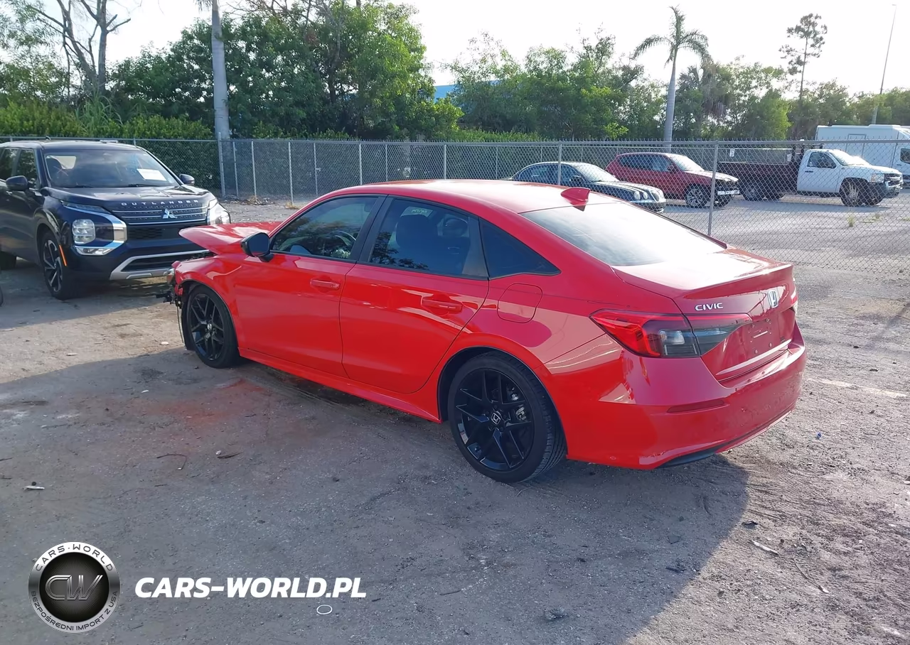 2024 Honda Civic Sport VIN:2HGFE2F51RH578337 - 3