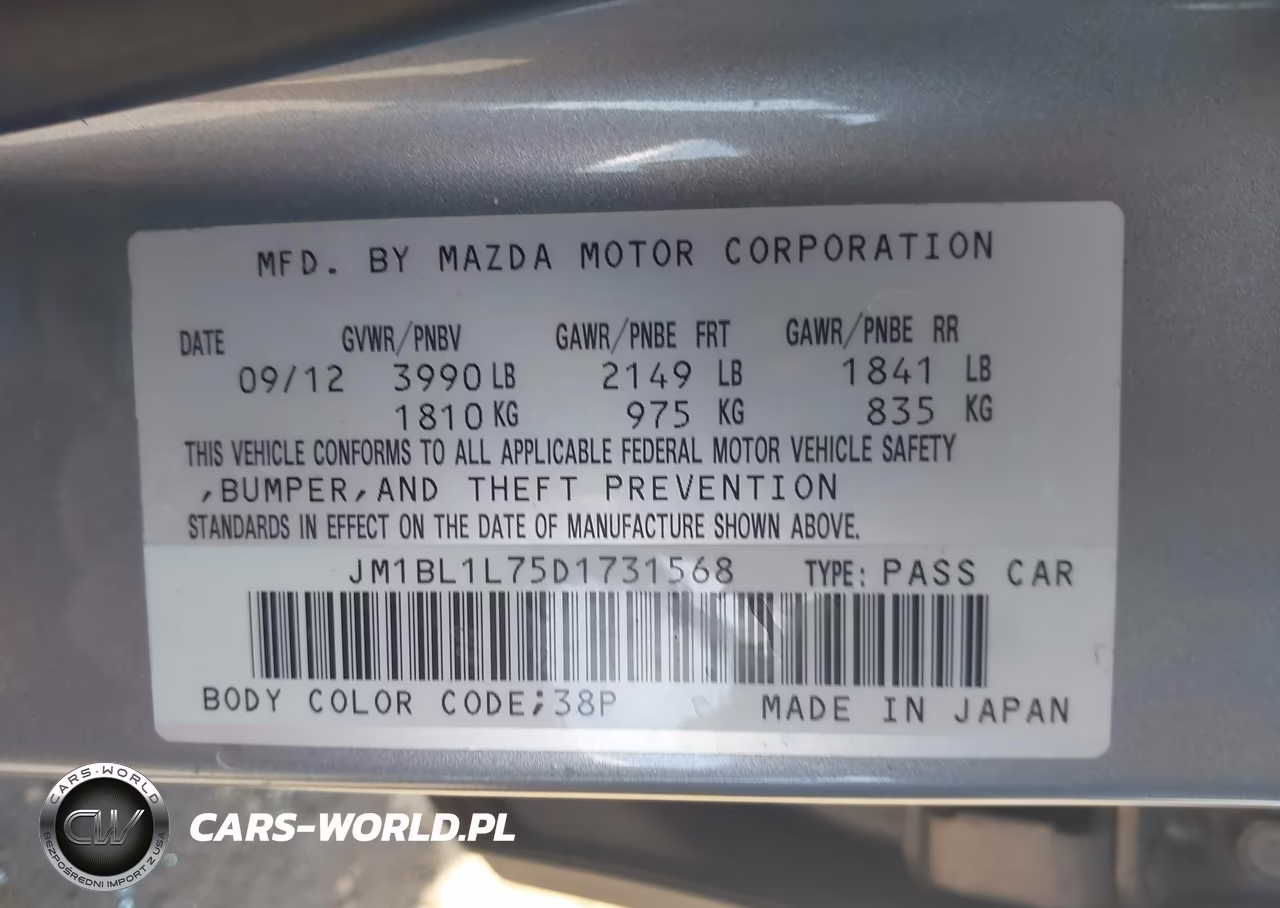 2013 Mazda Mazda3 I Touring VIN:JM1BL1L75D1731568 - 9