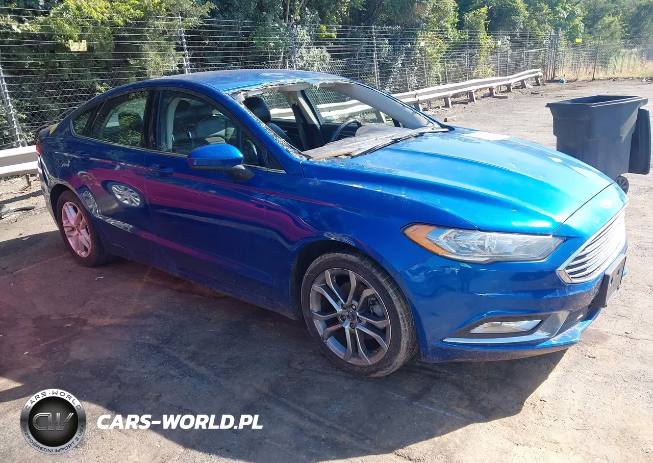 2017 Ford Fusion Se VIN:3FA6P0H71HR200149 - 1