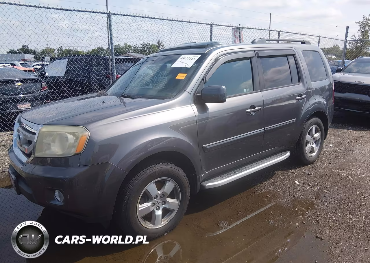 2011 Honda Pilot Ex-L VIN:5FNYF4H53BB049349 - 2