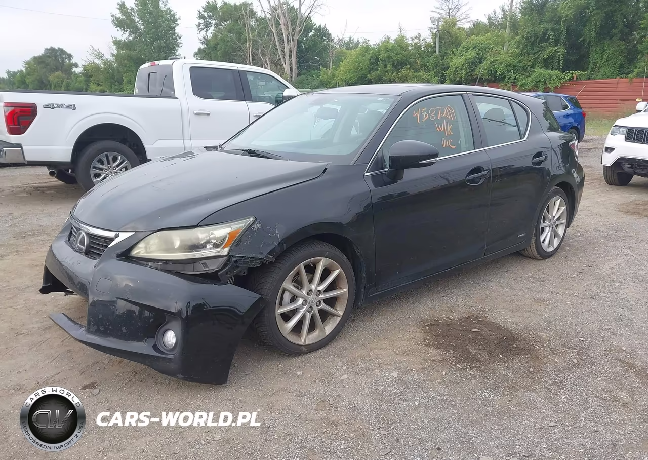 2011 Lexus Ct 200H Premium VIN:JTHKD5BH2B2009947 - 2