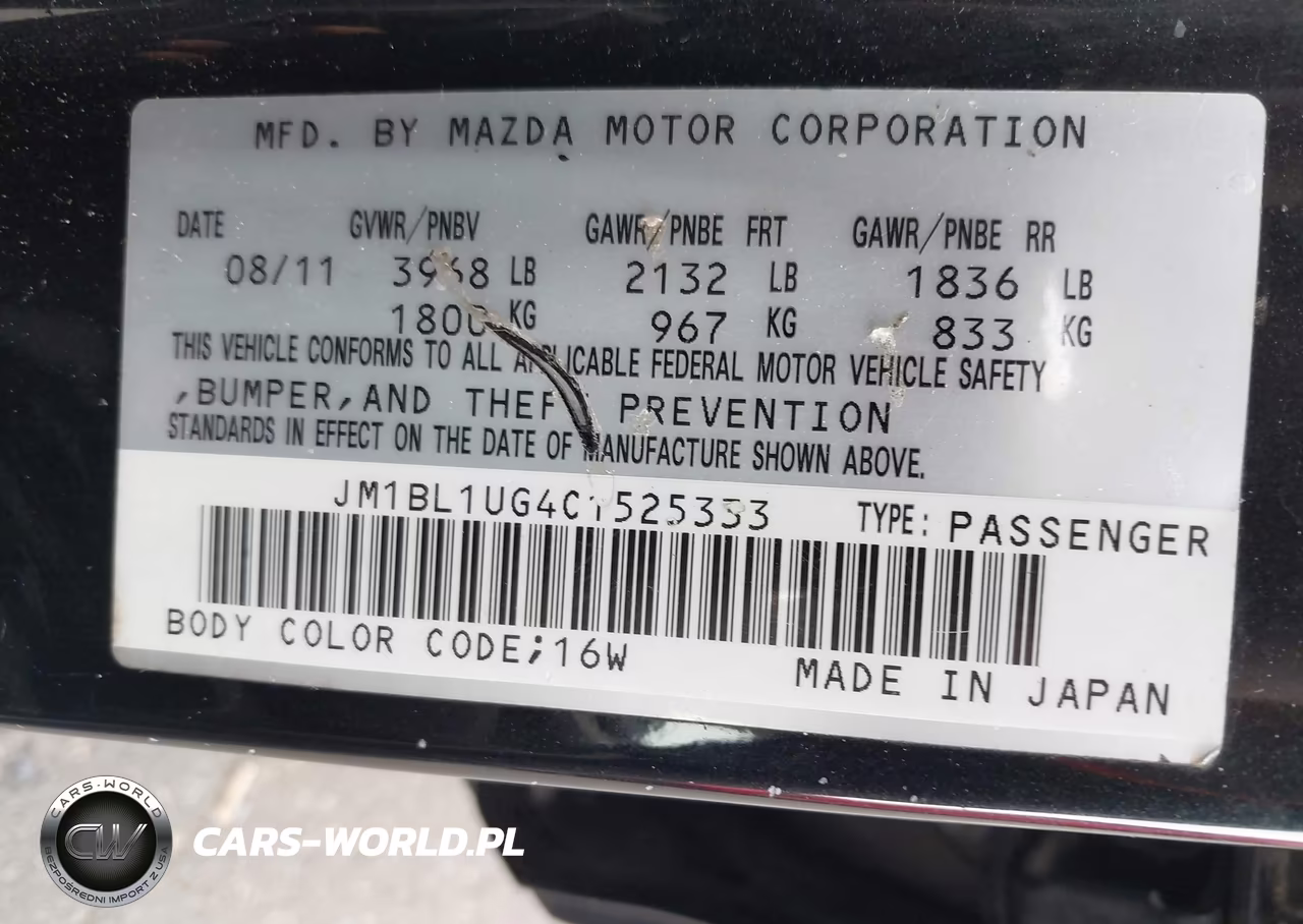 2012 Mazda Mazda3 I Sport VIN:JM1BL1UG4C1525333 - 9