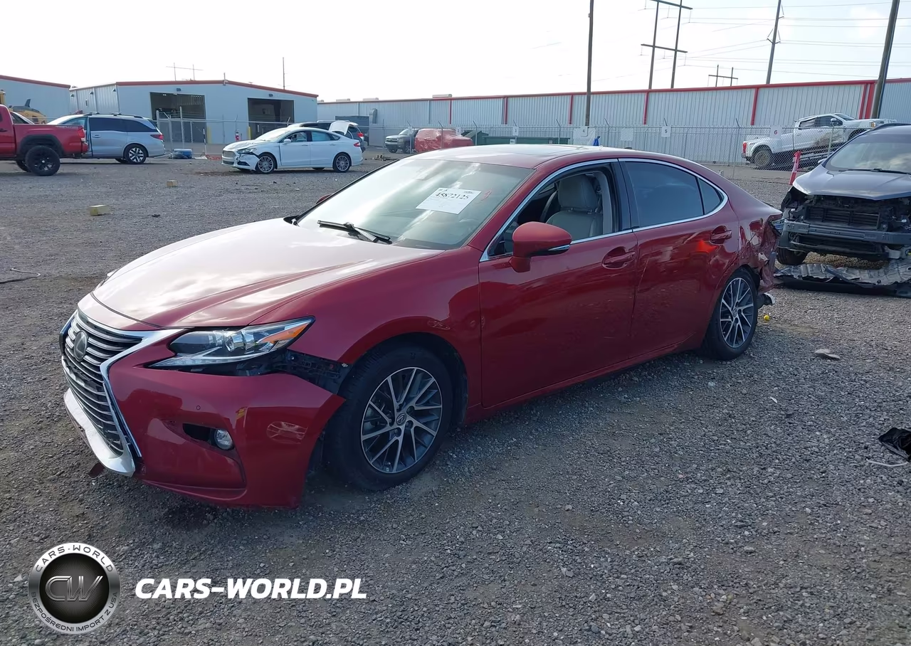 2018 Lexus Es 350 VIN:58ABK1GG2JU090939 - 2
