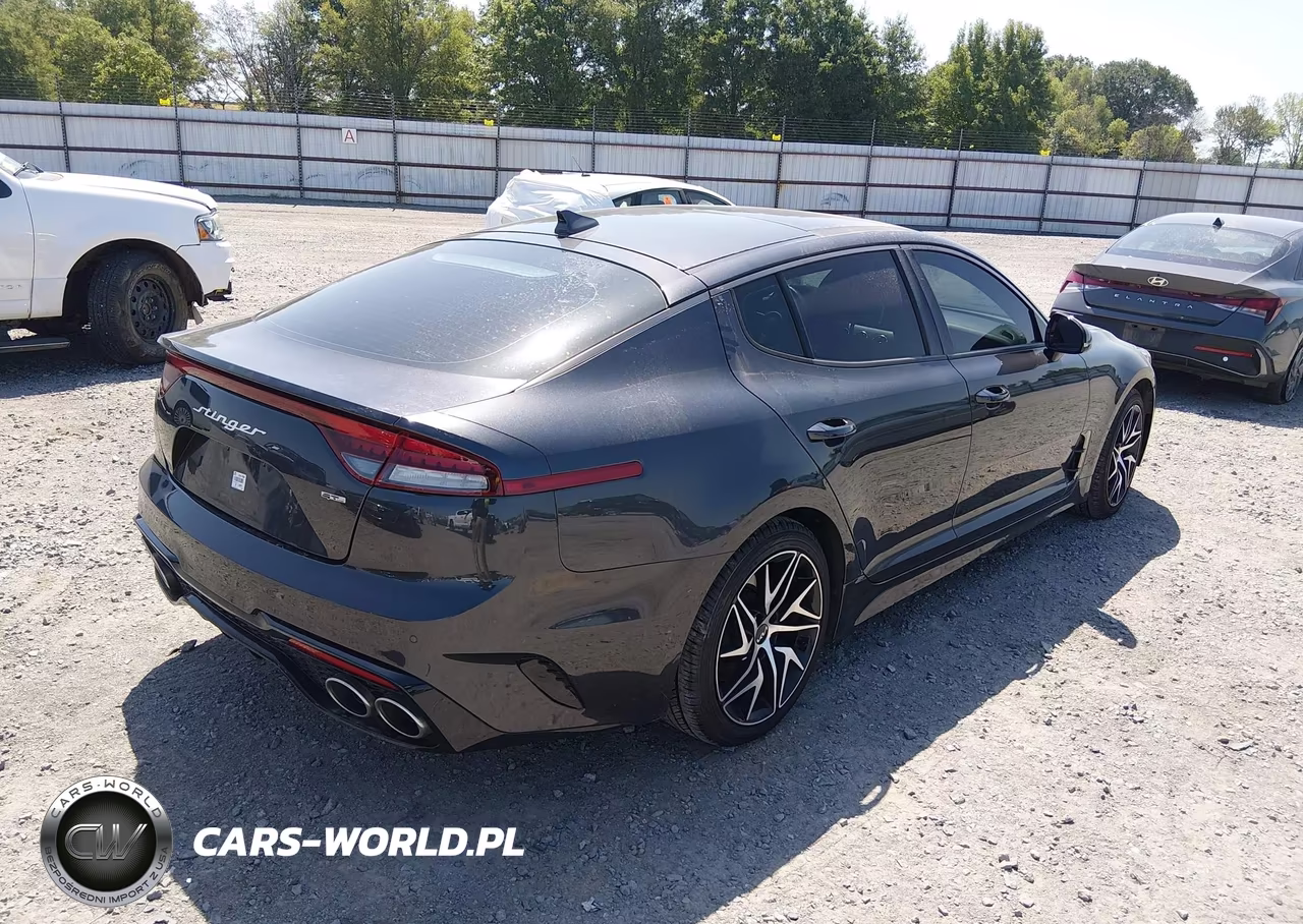 2023 Kia Stinger Gt-Line VIN:KNAE35LD4P6125208 - 4