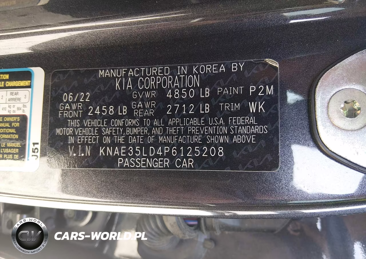 2023 Kia Stinger Gt-Line VIN:KNAE35LD4P6125208 - 9