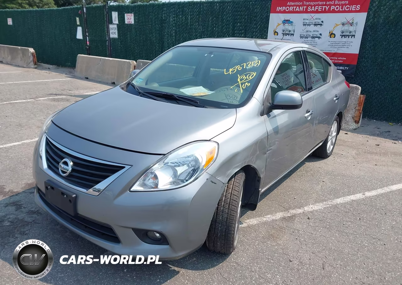2014 Nissan Versa 1.6 Sl VIN:3N1CN7AP6EL822642 - 2