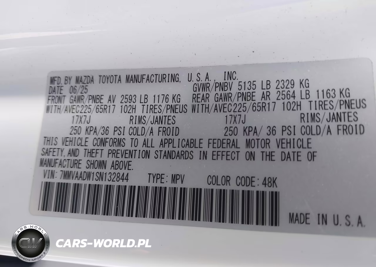 2025 Mazda Cx-50 Hybrid Premium Package VIN:7MMVAADW1SN132844 - 9
