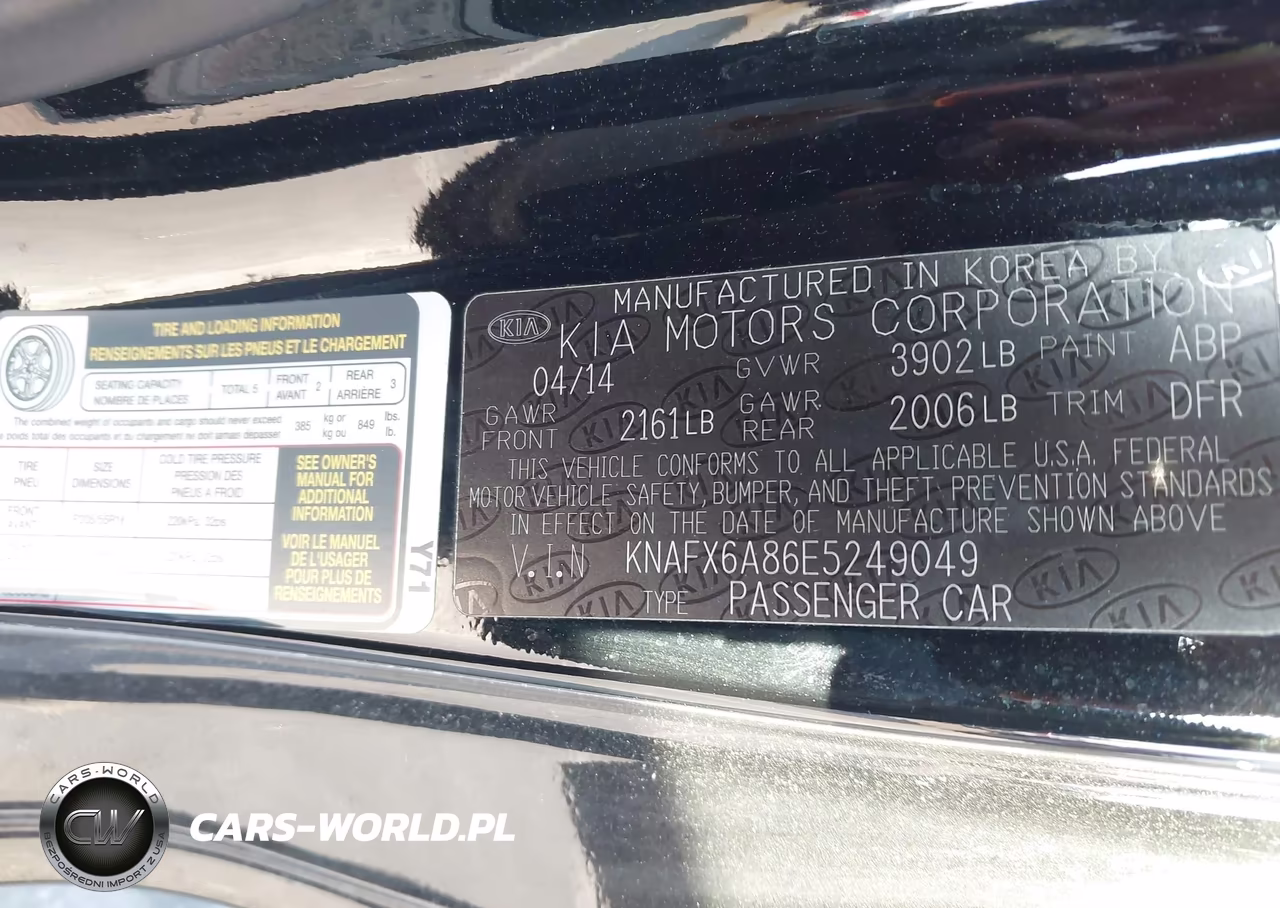 2014 Kia Forte Koup Ex VIN:KNAFX6A86E5249049 - 9