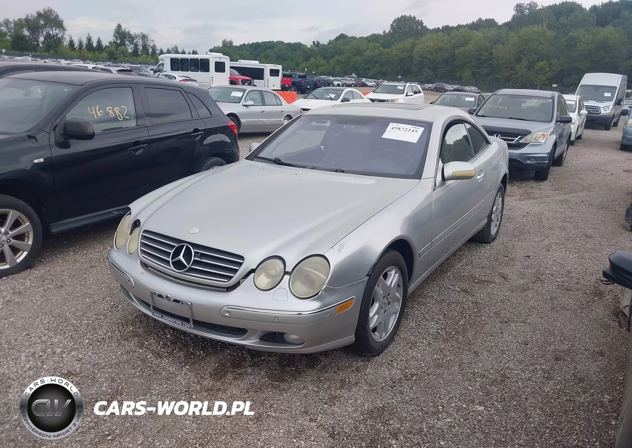 2000 Mercedes-Benz Cl 500 VIN:WDBPJ75J0YA004222 - 2