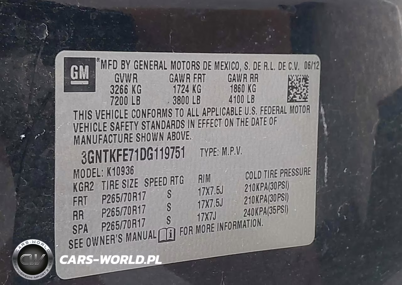 2013 Chevrolet Avalanche Lt VIN:3GNTKFE71DG119751 - 9