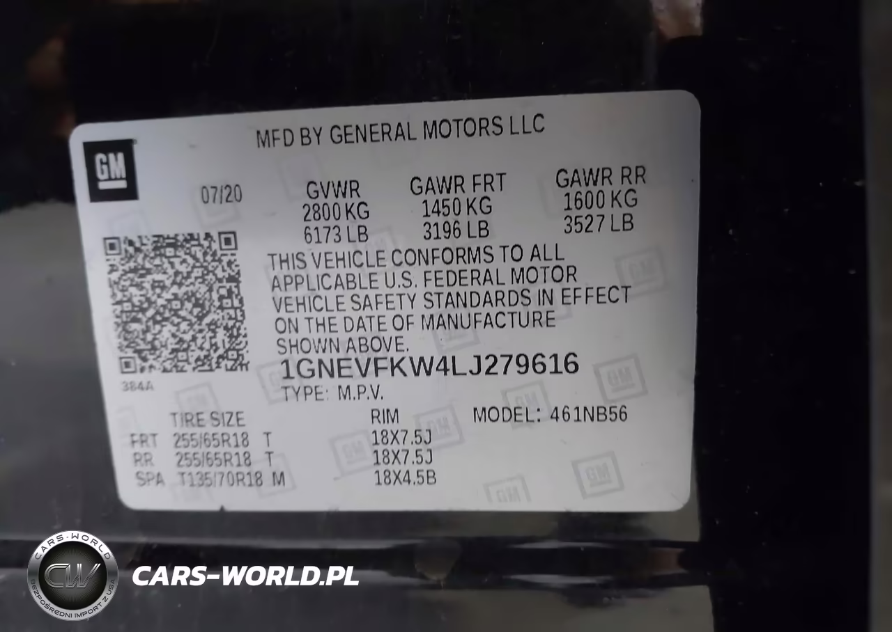 2020 Chevrolet Traverse Awd Ls VIN:1GNEVFKW4LJ279616 - 9