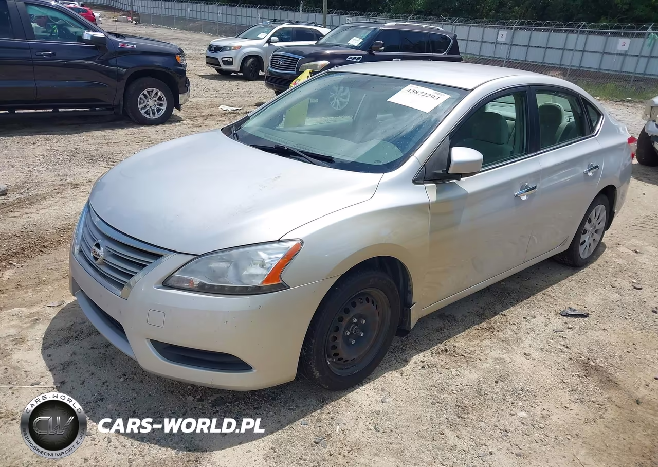 2013 Nissan Sentra Sv VIN:3N1AB7AP7DL719048 - 2