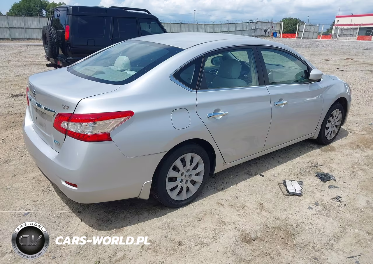 2013 Nissan Sentra Sv VIN:3N1AB7AP7DL719048 - 4