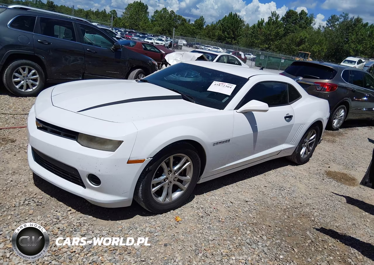 2014 Chevrolet Camaro 2Ls VIN:2G1FA1E31E9313225 - 2