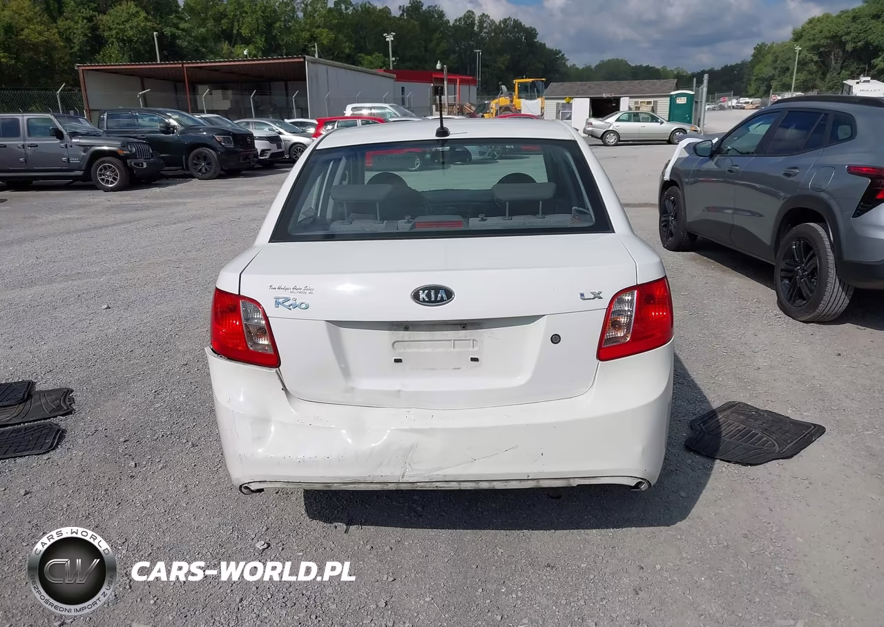 2011 Kia Rio Lx VIN:KNADH4A39B6709047 - 16