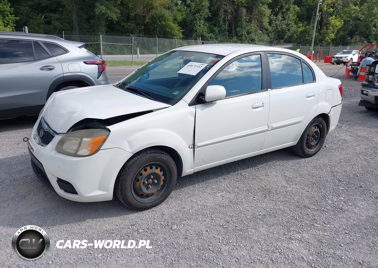 2011 Kia Rio Lx VIN:KNADH4A39B6709047 - 2