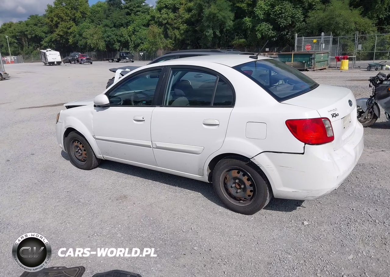 2011 Kia Rio Lx VIN:KNADH4A39B6709047 - 3