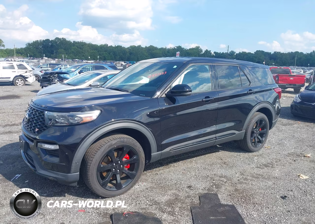 2022 Ford Explorer St VIN:1FM5K8GC9NGA25682 - 2