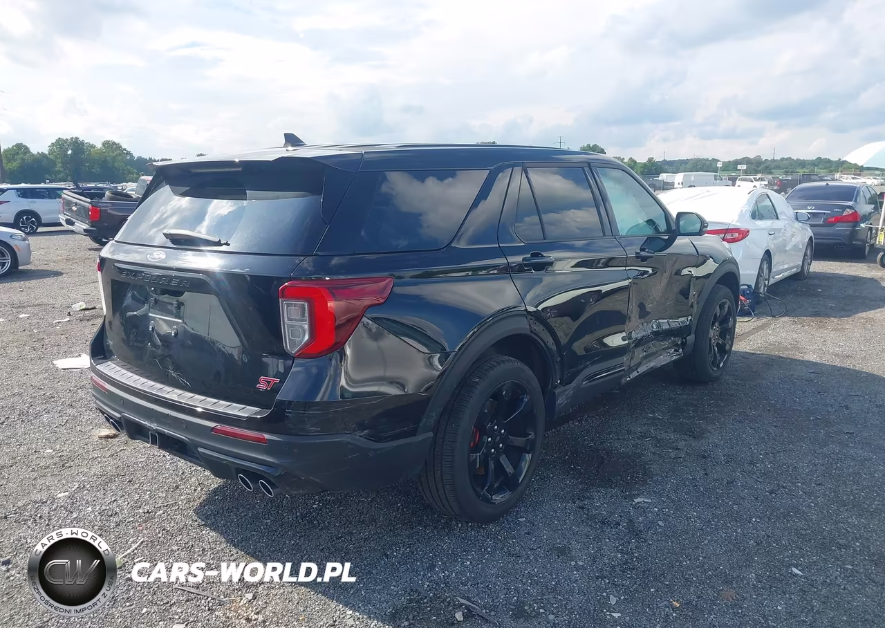 2022 Ford Explorer St VIN:1FM5K8GC9NGA25682 - 4