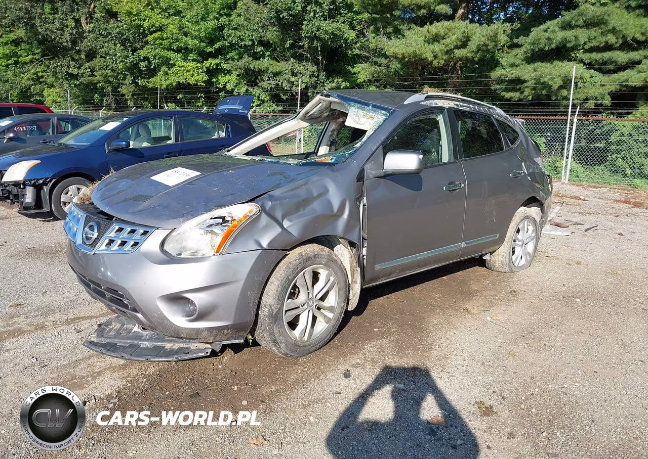 2013 Nissan Rogue Sv VIN:JN8AS5MV6DW642845 - 2