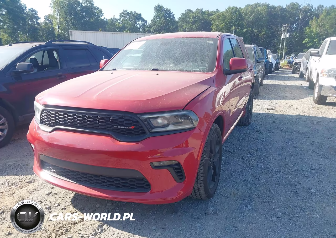 2021 Dodge Durango Gt Awd VIN:1C4RDJDG6MC602429 - 2