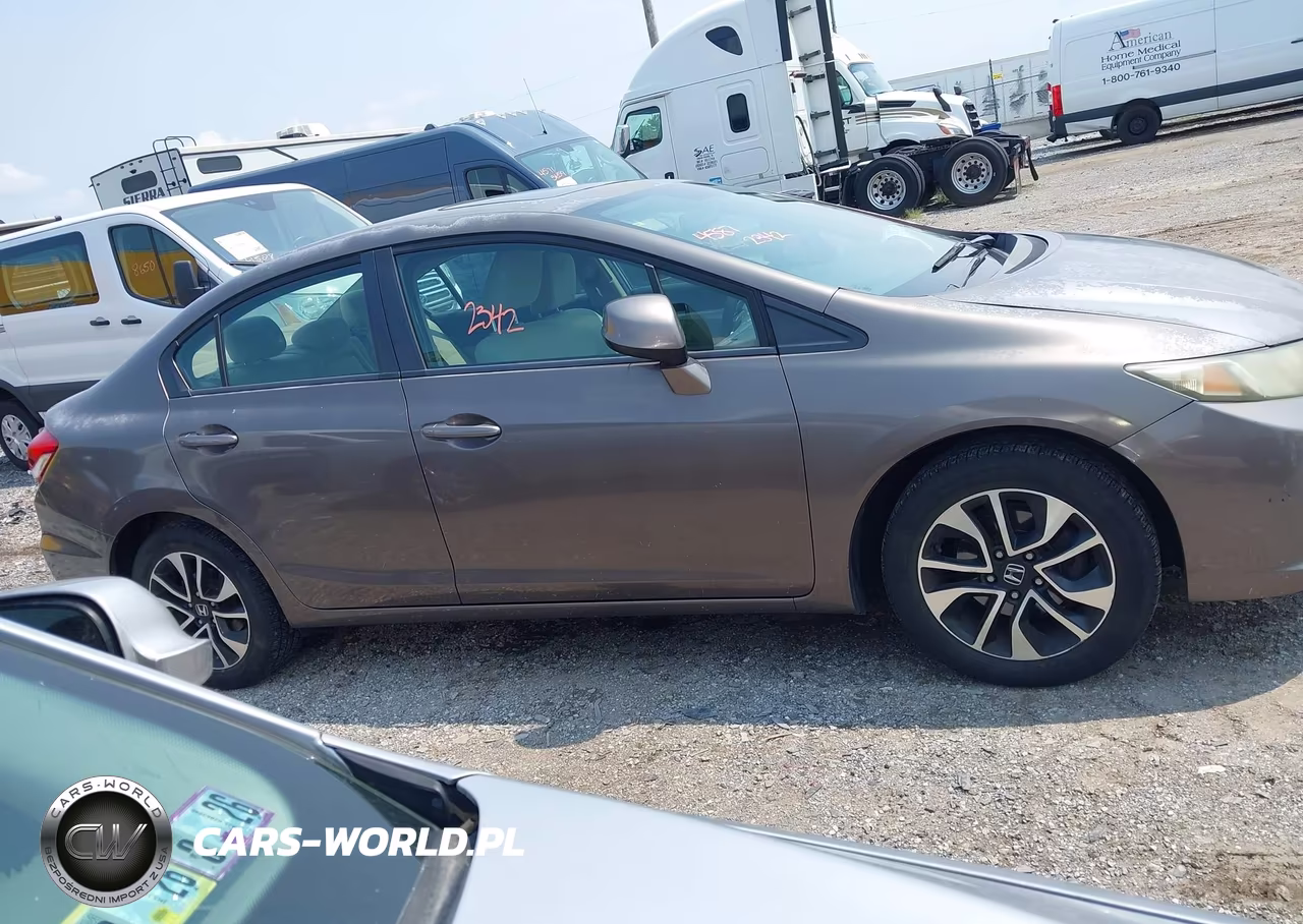 2013 Honda Civic Ex VIN:2HGFB2F80DH542070 - 13