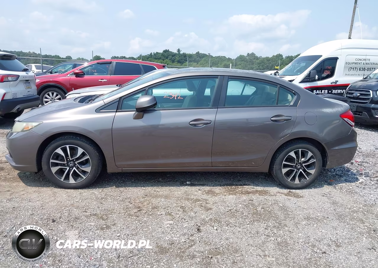 2013 Honda Civic Ex VIN:2HGFB2F80DH542070 - 14