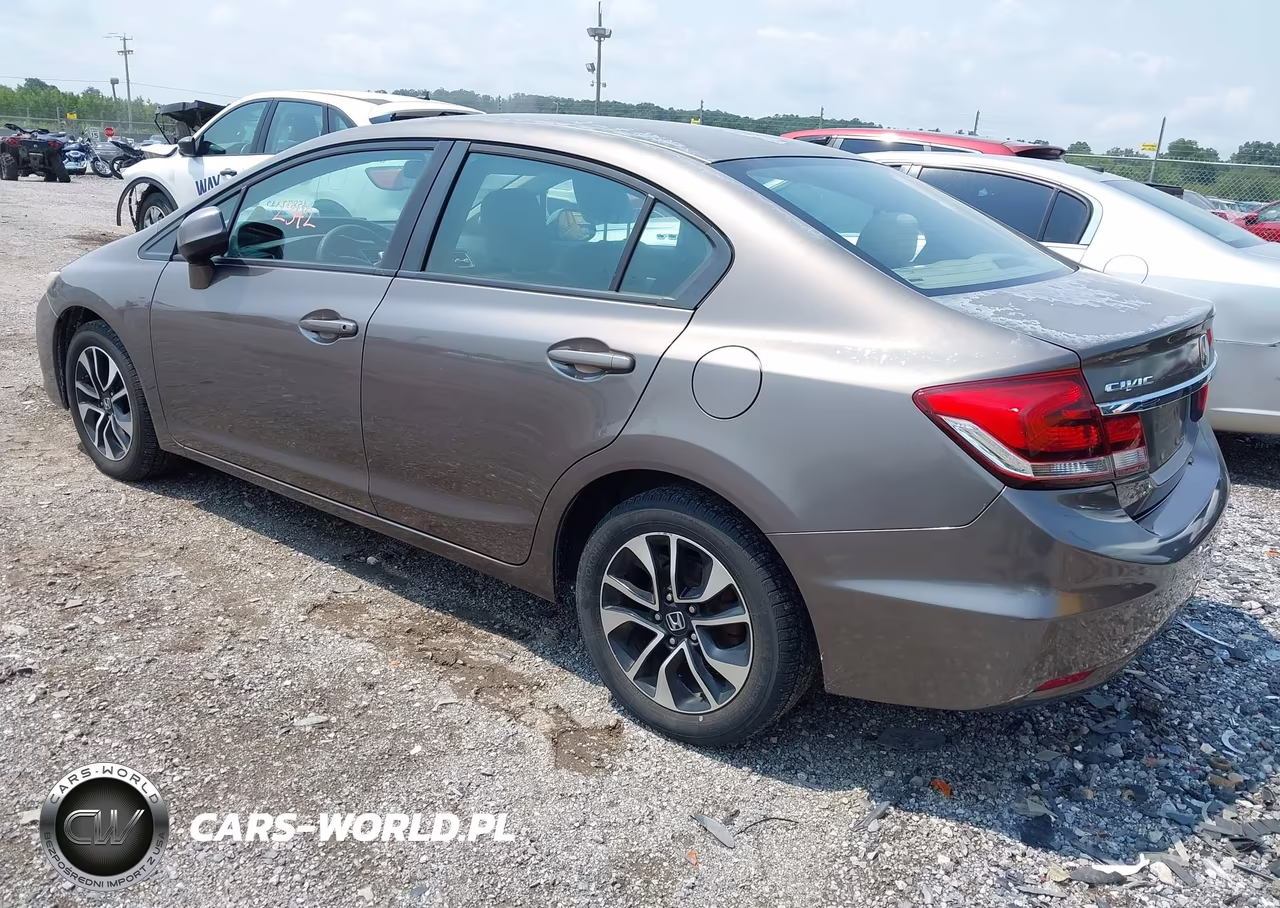 2013 Honda Civic Ex VIN:2HGFB2F80DH542070 - 3