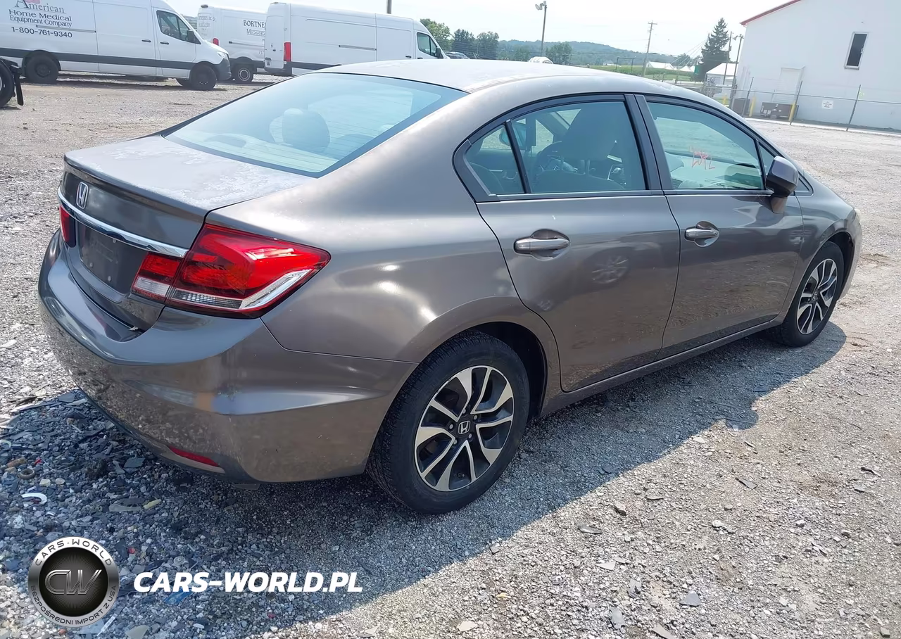 2013 Honda Civic Ex VIN:2HGFB2F80DH542070 - 4
