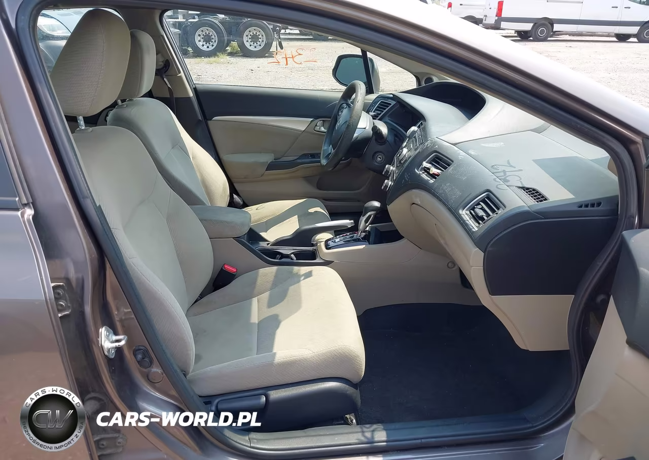 2013 Honda Civic Ex VIN:2HGFB2F80DH542070 - 5